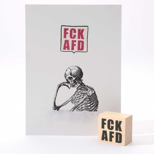 Motivstempel Titel: FCK AFD