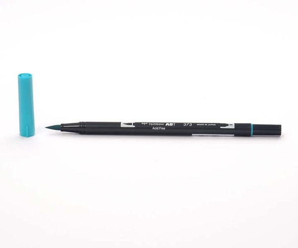 Tombow Dual Brush Pen - Sea Blue - Meeresblau